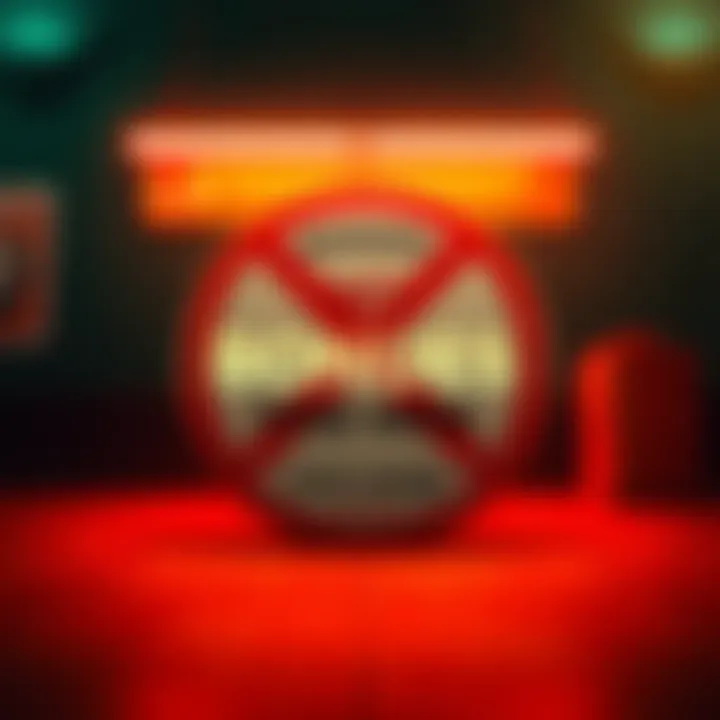 No Bonuses This Week A graphic showing a warning sign with the text 'No Bonuses This Week' to emphasize avoiding spam