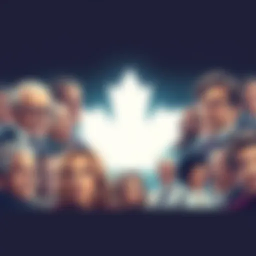 A collage of famous people from Ontario who impacted culture and society