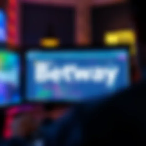 A computer screen showing strange redirects from Betway links to unrelated websites