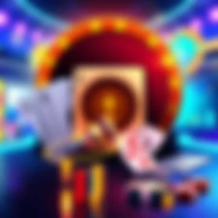 A digital illustration showing online casino licensing documents and symbols representing legal requirements in California.