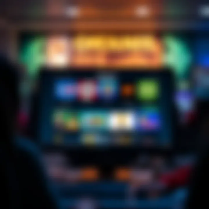 A computer screen displaying various online gambling sites available for residents of Ontario, Canada, with a focus on safe betting options.