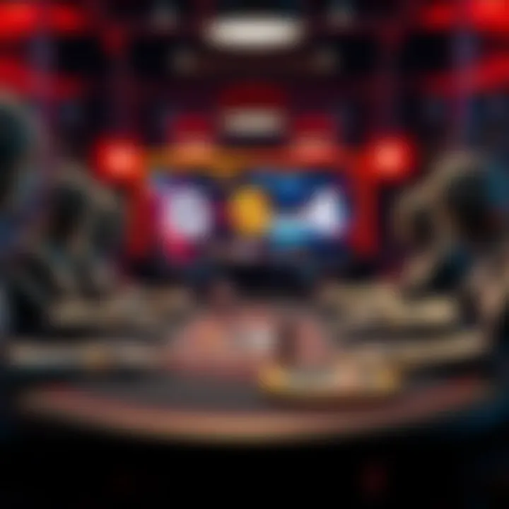 An online poker table showing players with one identified as a bot, highlighting the issue of bots in online poker games.