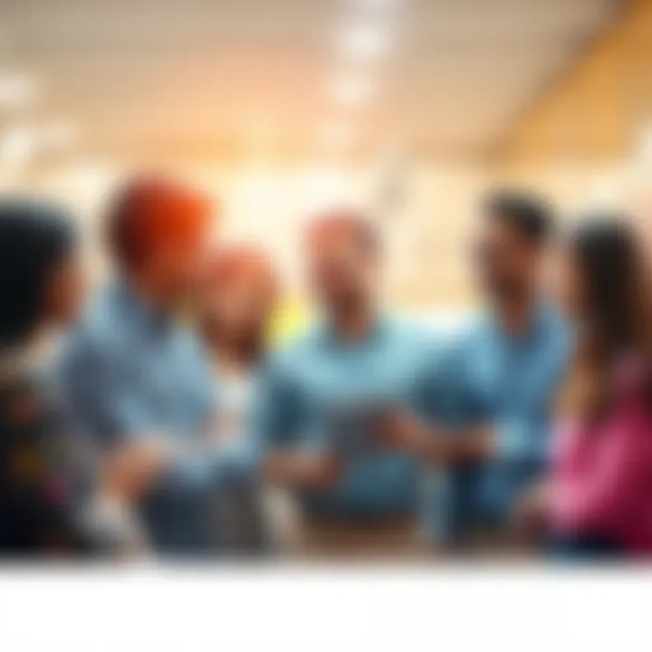 Opportunities for Earning A diverse group of people discussing earning opportunities in a bright, engaging setting