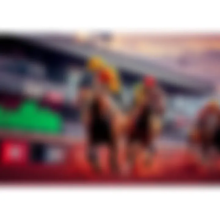 A collage of horse racing charts and statistics related to KY Derby past performances