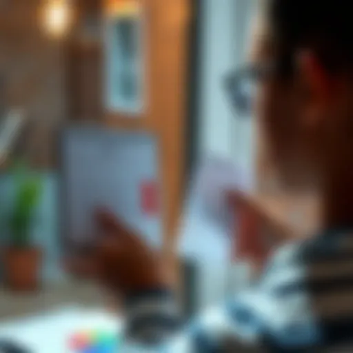 A person holding a calendar and a rent receipt, looking at their finances