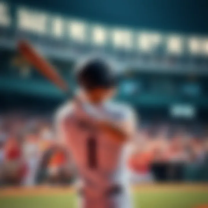 Pedro Pagés swings the bat confidently at home plate, ready to make a hit during a baseball game
