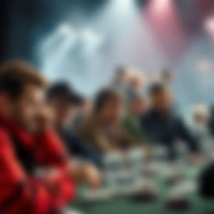 A group of people sitting at a table with sad expressions, surrounded by betting slips and empty cups, expressing frustration over lost bets.