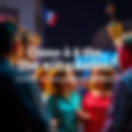 Group of diverse people sharing opinions about the current situation