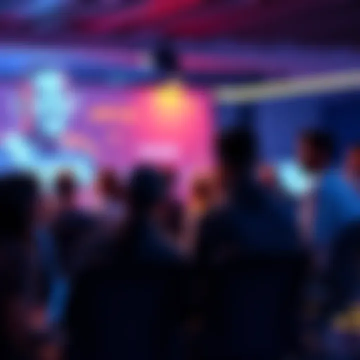 A group of people engaging in a lively online discussion about current issues in a forum setting.