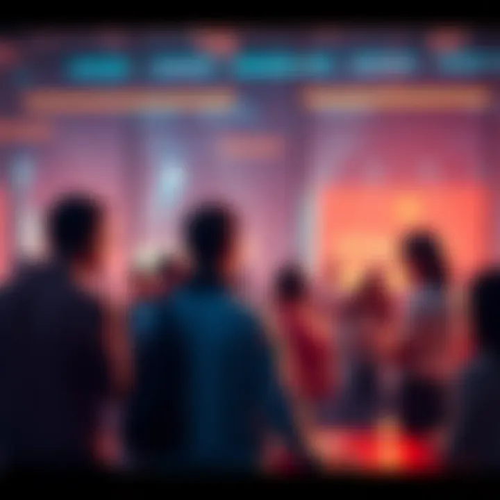 A group of people discussing on forums about finding access passwords