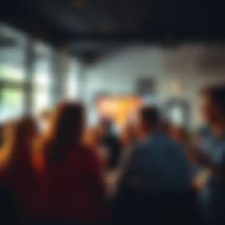 A group of people engaged in a discussion about current political issues in a casual setting, reflecting on its social implications.