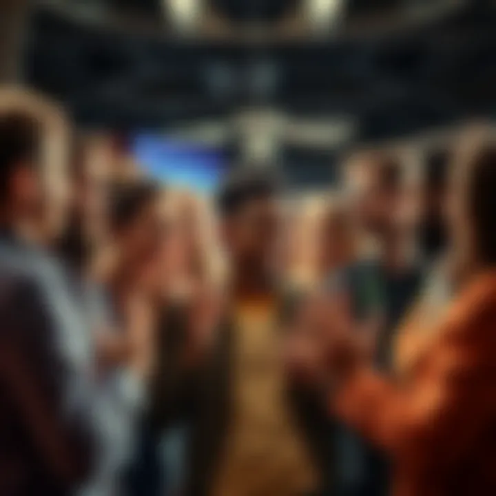 A group of diverse people engaged in a lively discussion about their dislikes and aversions.