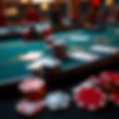 Perfect Blackjack Game Rules A close-up view of a blackjack table with cards and chips, highlighting the rules for a perfect game.