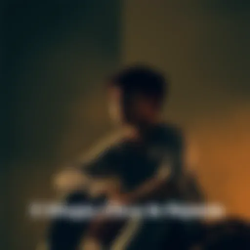 A person sitting quietly with a thoughtful expression, symbolizing the struggle against unexpected desires and the journey of self-control.
