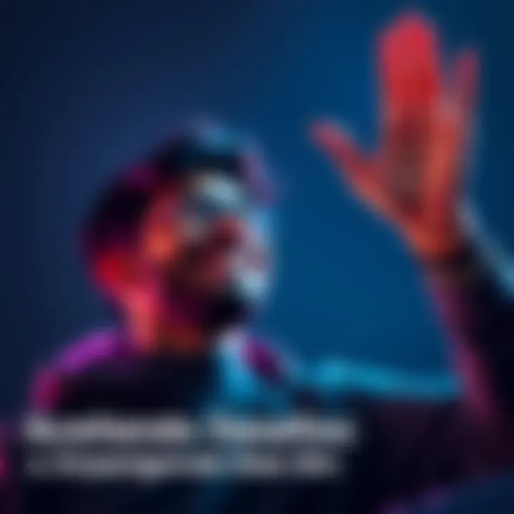 A person smiling and enthusiastically raising their hand, symbolizing acceptance of challenges and opportunities in life.