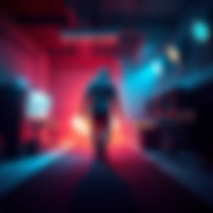 Person stepping away from gaming A former ethical hacker walks away from a gaming setup, reflecting on their decision for change and seeking help.