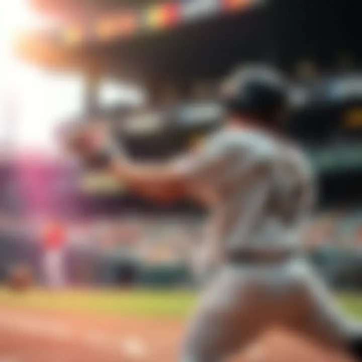 Pete Crow-Armstrong in a baseball game, missing a foul bunt with two strikes, creating a humorous moment