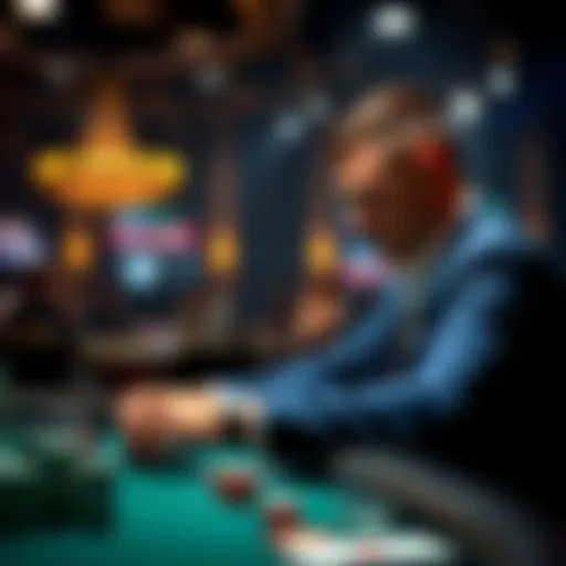 Phil Ivey sitting at a poker table with a focused expression during a high-stakes tournament