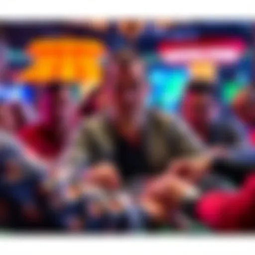 Phil Ivey and other top players gathered at the final table of the PPC, showcasing intense poker action.