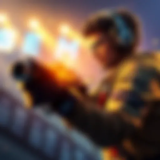 Gamer focused on leveling up from Platinum 1 to Platinum 2 in a competitive game