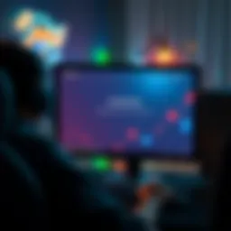 A frustrated player in South Carolina looking at a computer screen showing a site access error for No Limit City