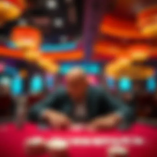 A player sitting at a casino table looks upset after losing multiple hands while gambling.