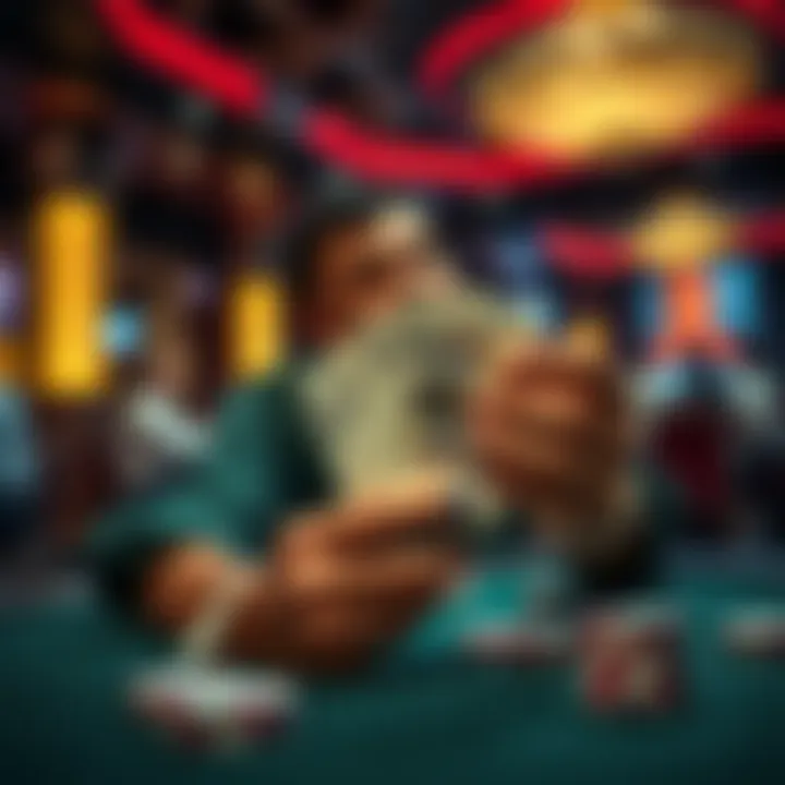 Player holding KK cards considering a $460 all-in bet at a poker table in Rivers Casino