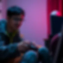 A frustrated player putting down a game controller, looking disheartened and ready to pursue new hobbies.