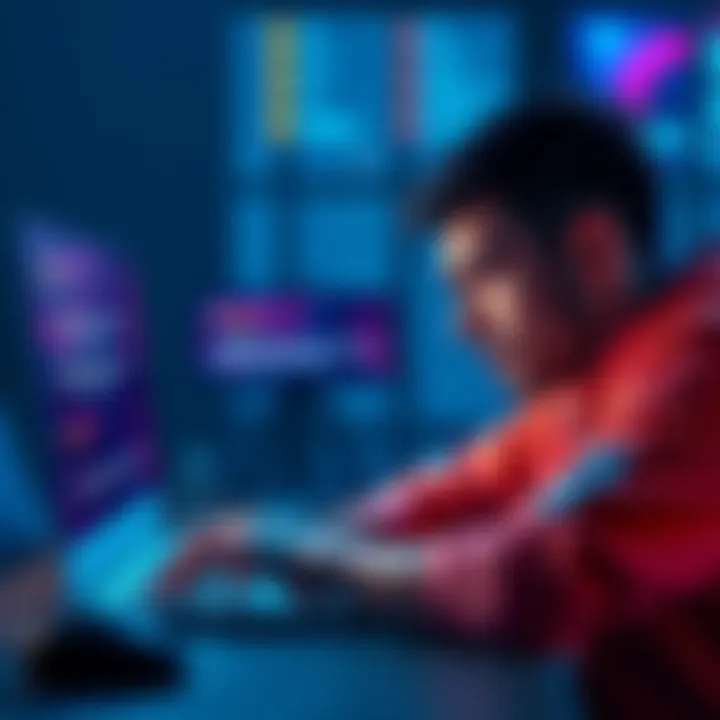 A frustrated player looking at a laptop screen with error messages regarding 2FA on Rainbet