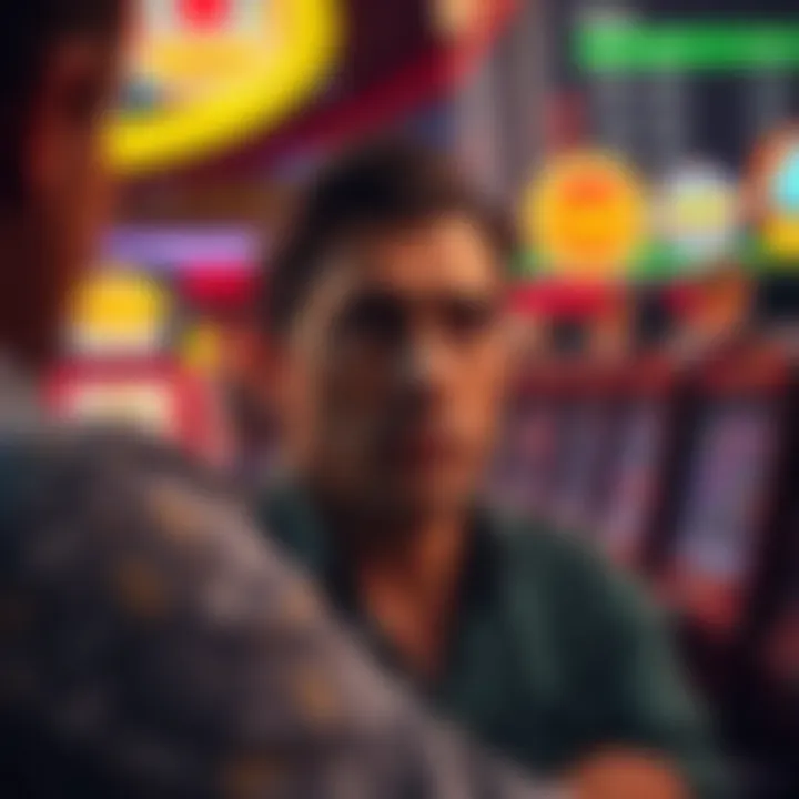 A person looking distressed while viewing a gambling screen showing Plinko Keno and empty cash balances.