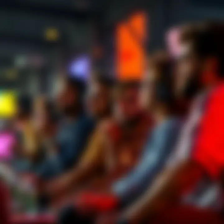 A group of people sitting together, looking contemplative as they discuss their gaming experiences and choices after losses or poor wins.