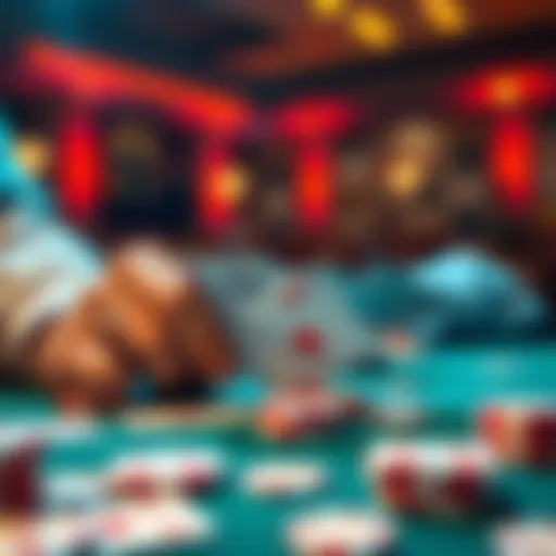 A player analyzing a hand of cards with a top pair and weak kicker in a cash game setting.