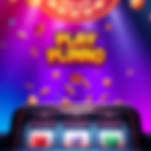 Play Plinko Game Colorful Plinko board with tokens dropping and winning slots below.