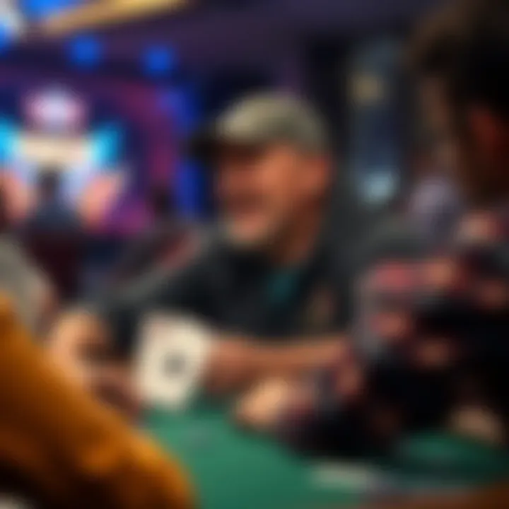 PLO8 poker game action A poker player reacts to a surprising hand in PLO8 with Kings on the flop and facing multiple raises