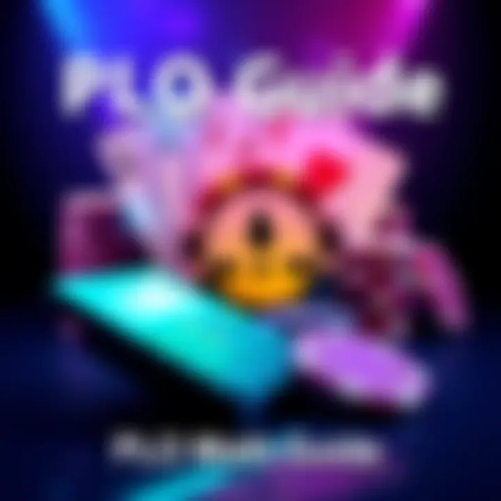 Illustration showing poker chips, cards, and a calculator symbolizing learning PLO math and odds.