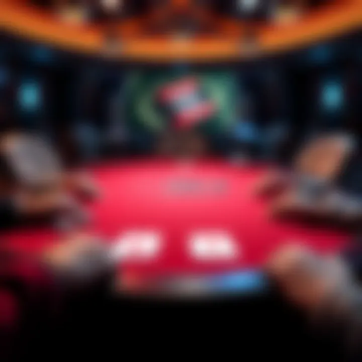 Pocket eights in poker A poker table with pocket eights being played from the small blind position against a UTG raise