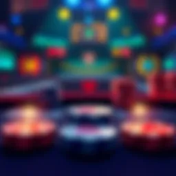 Illustration showing additional betting buttons for poker games to enhance betting strategy