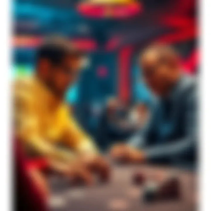 Corey analyzing a poker game with Dinho, focusing on betting decisions and equity loss.