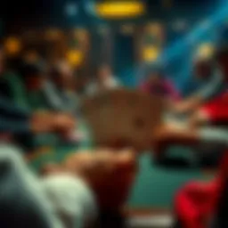A poker table showing players with cards, focusing on a player holding Pocket 2s while betting in a four-bet situation.