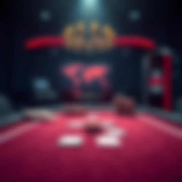 A poker table showing a player contemplating whether to bet or check on the river with a pair of jacks.