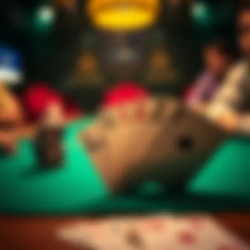 A close-up view of a poker table showing cards with Kings in hand and an A73 flop.