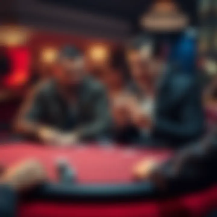 Kevin, a novice poker player, sitting at a poker table with his mentor Hugo, who is playfully teasing him with unusual nicknames, both focused on the game with cards in hand.