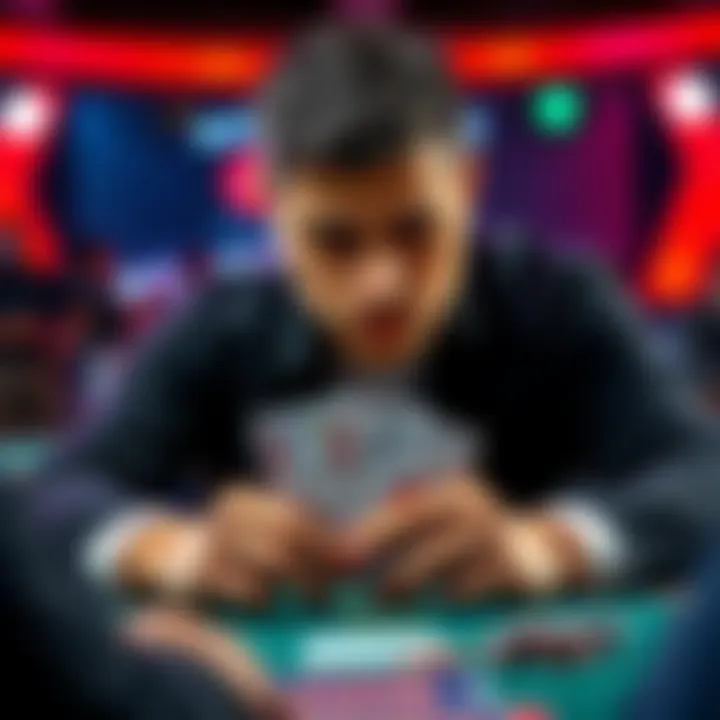 Player in poker hand with AKo Poker player considers decision with AKo after raise from UTG+2 position