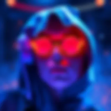 A colorful graphic depicting the Pokerface Challenge with players guessing an image to win prizes.