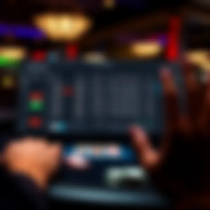 Screenshot of PokerTracker 4 displaying bet sizes as percentages of the pot during poker hands