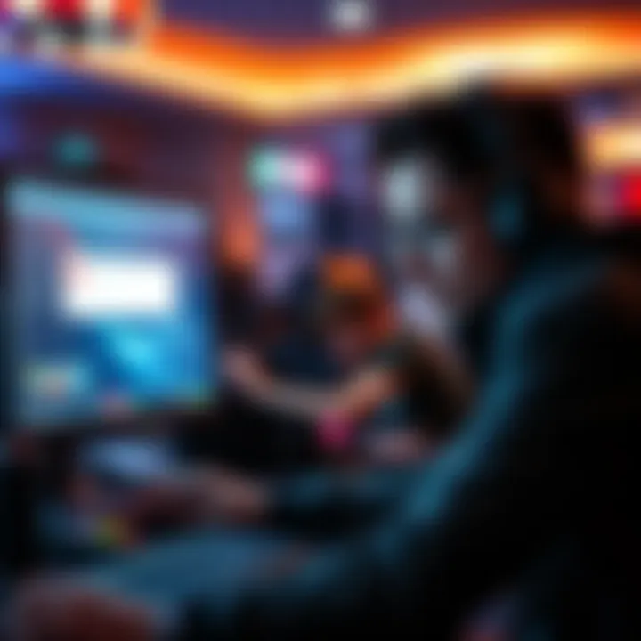 A frustrated poker player looking at a computer screen with Pokertracker error message while playing on Pokerstars Ontario.