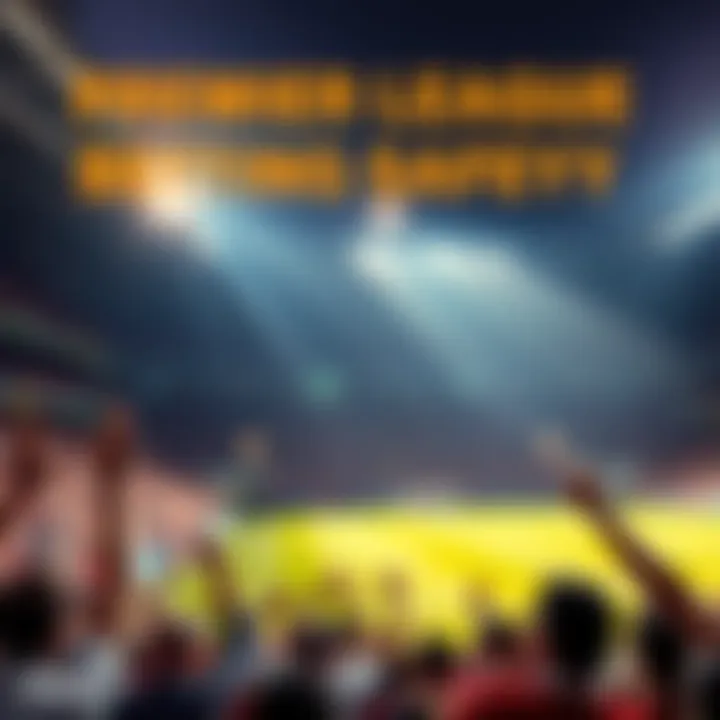 A football match scene showcasing fans cheering, emphasizing the excitement of betting on the Premier League in 2026.