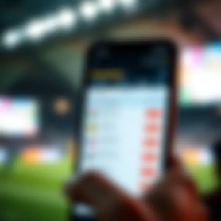 A smartphone displaying the PrizePicks app with mcmrey highlighted, showing sports betting options.