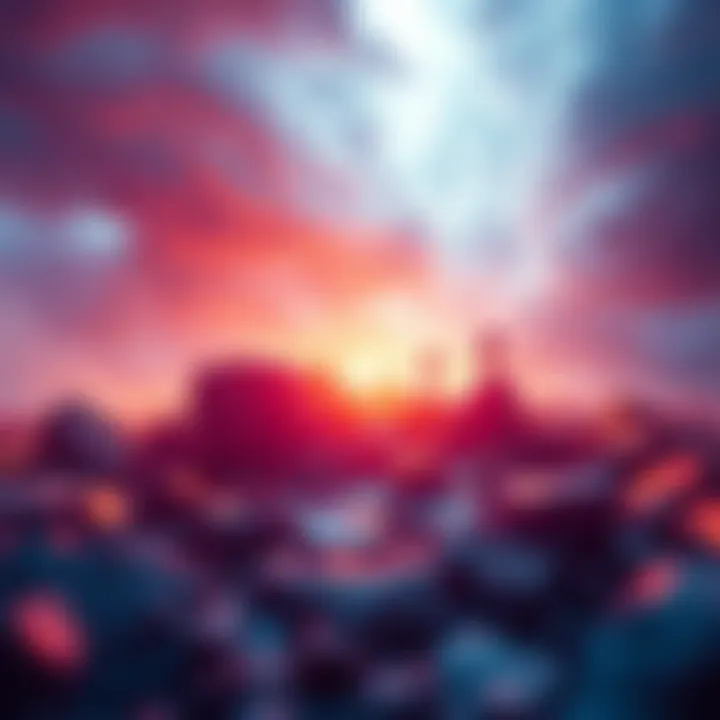 A graphic showing upward trends with obstacles in the way, symbolizing progress and challenges faced