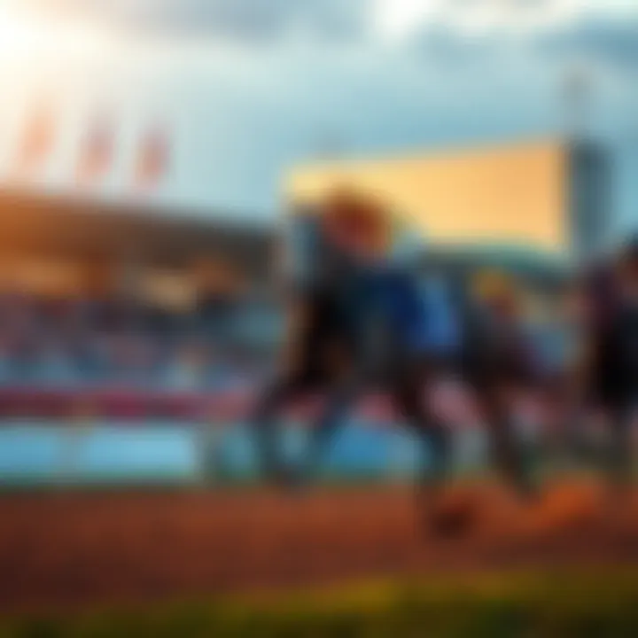 Puma racing in the Penn Derby, finishing in second place with jockey Javier Ado riding.